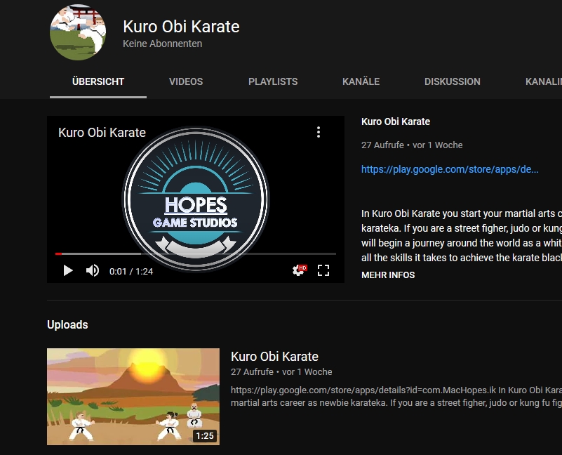 Kuro Obi Karate On YouTube